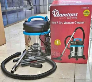 21 Litres Ramtons Domestic Home Use Vacuum Cleaner Dry and Wet 21