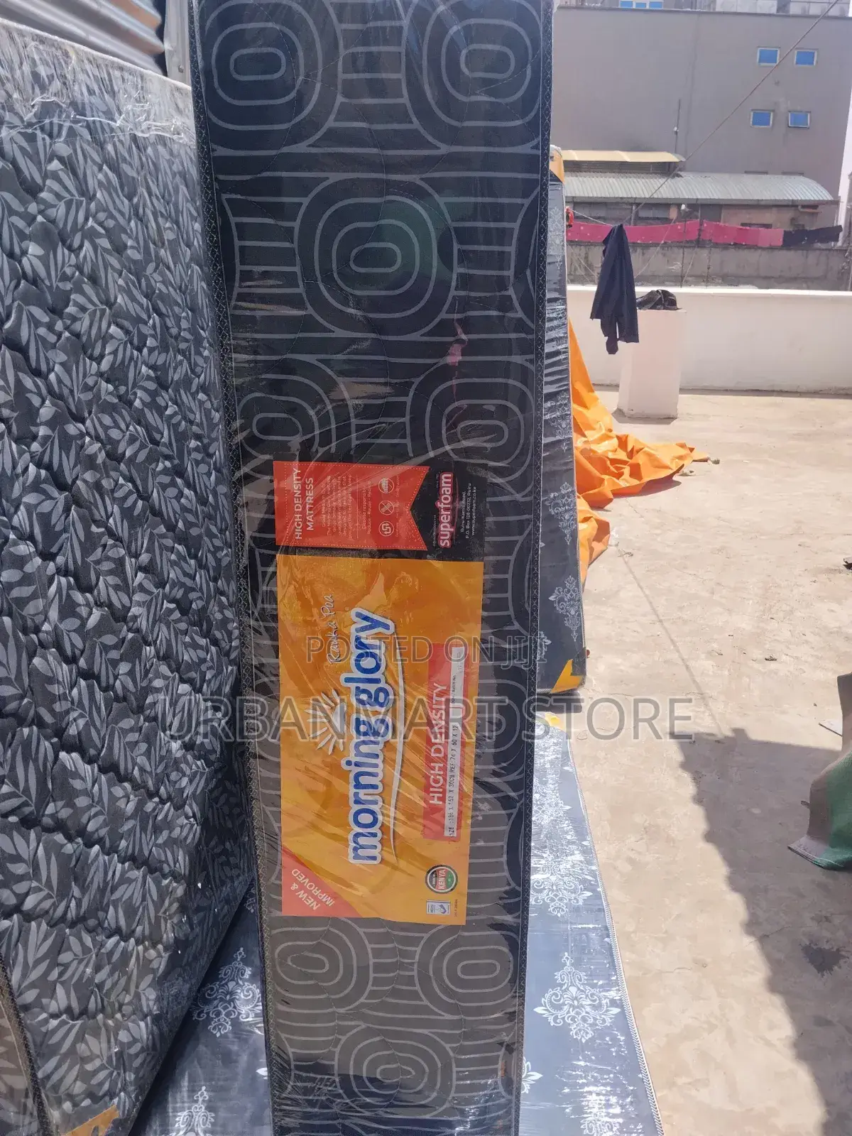 High Density 5×6 Foam Mattress 12 Inch Thick Durable Comfort