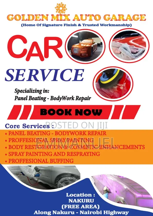 Nakuru Garage Auto Body Spray Garage