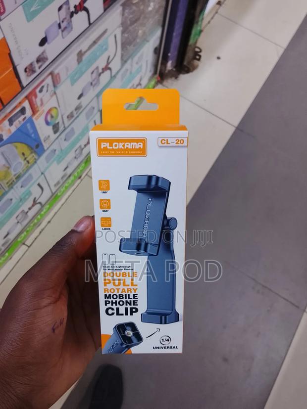 Plokama Cl-20 Double Pull Mobile Phone Clip - thumbnail 2