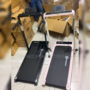 Euromax Foldable Walking Pad Treadmill With Incline and Hand Rails
