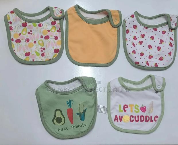 3 Piece Cotton Bibs - thumbnail 2