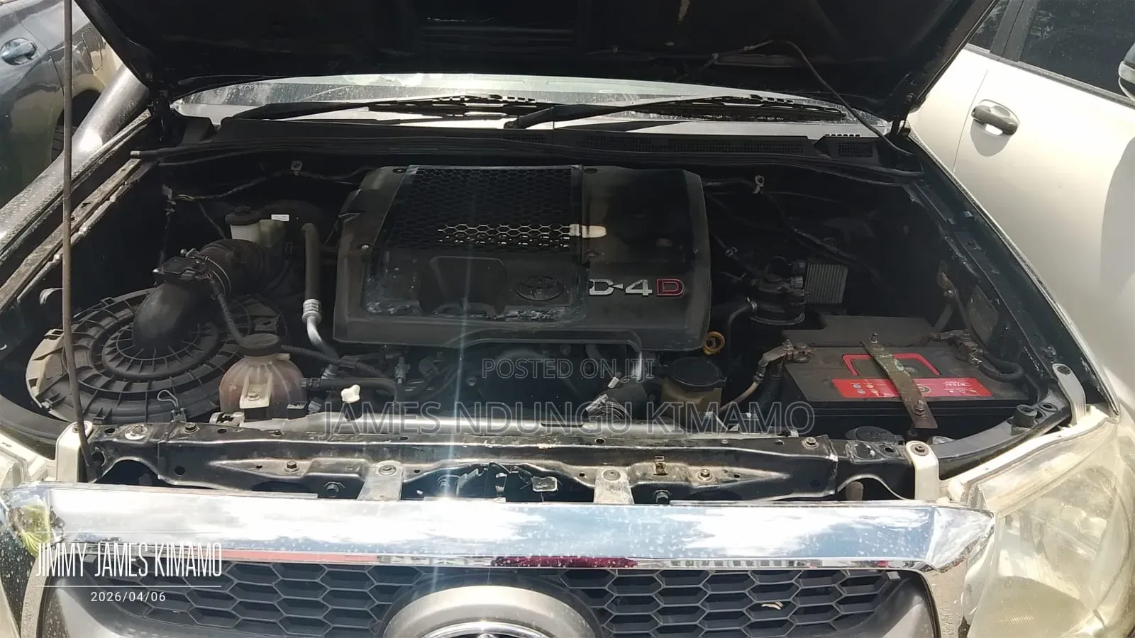 Toyota Hilux 2012 Black
