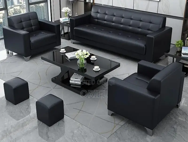 Office Sofa-Set : Office Executive 5-Seater Reception Sofa