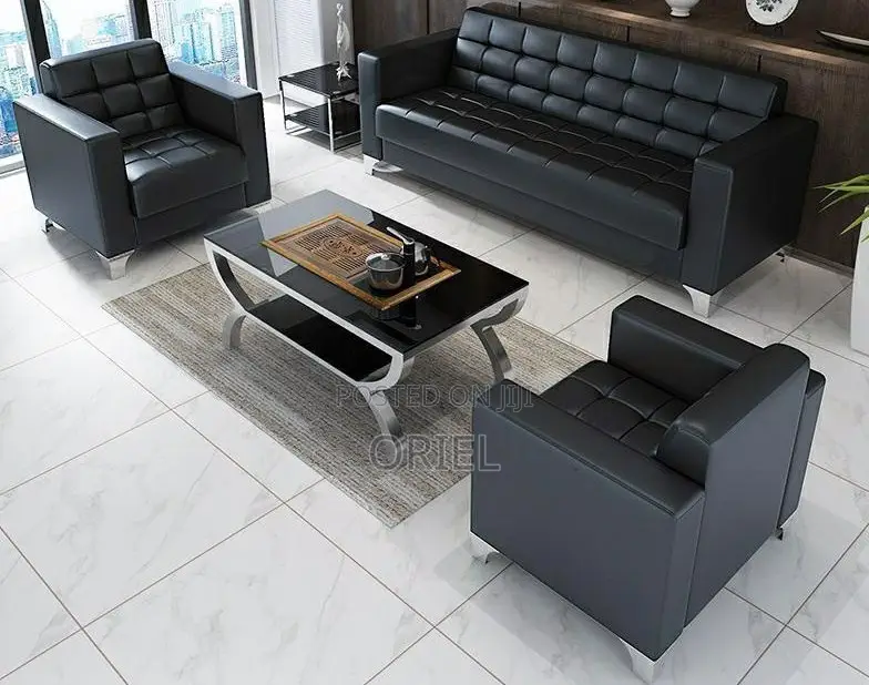 Office Sofa-Set : Office Executive 5-Seater Reception Sofa