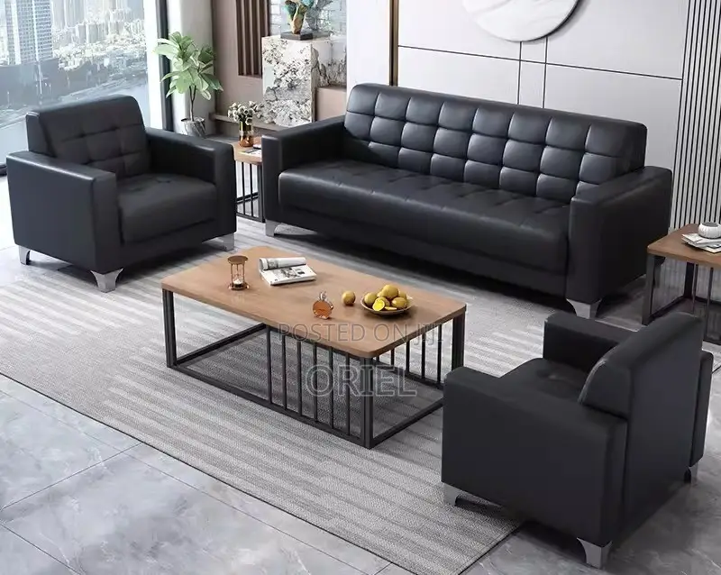 Office Sofa-Set : Office Executive 5-Seater Reception Sofa