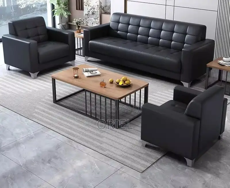 Office Sofa-Set : Office Executive 5-Seater Reception Sofa