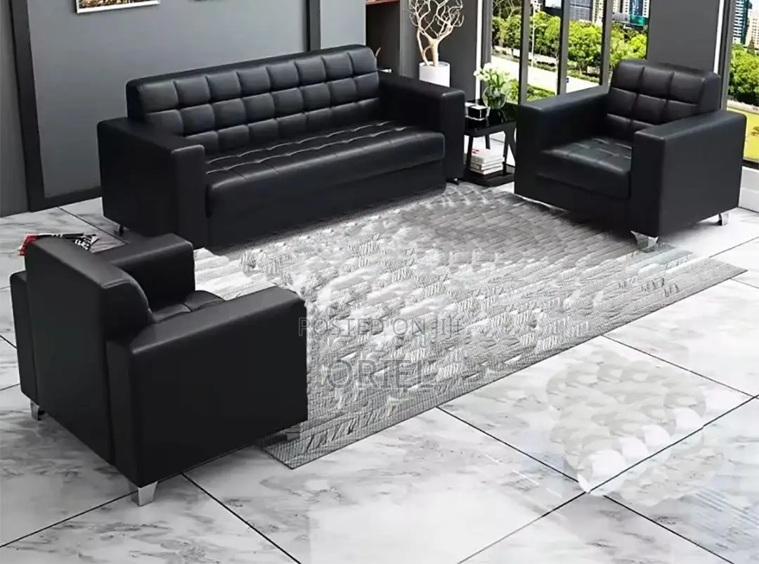 Office Sofa-Set : Office Executive 5-Seater Reception Sofa