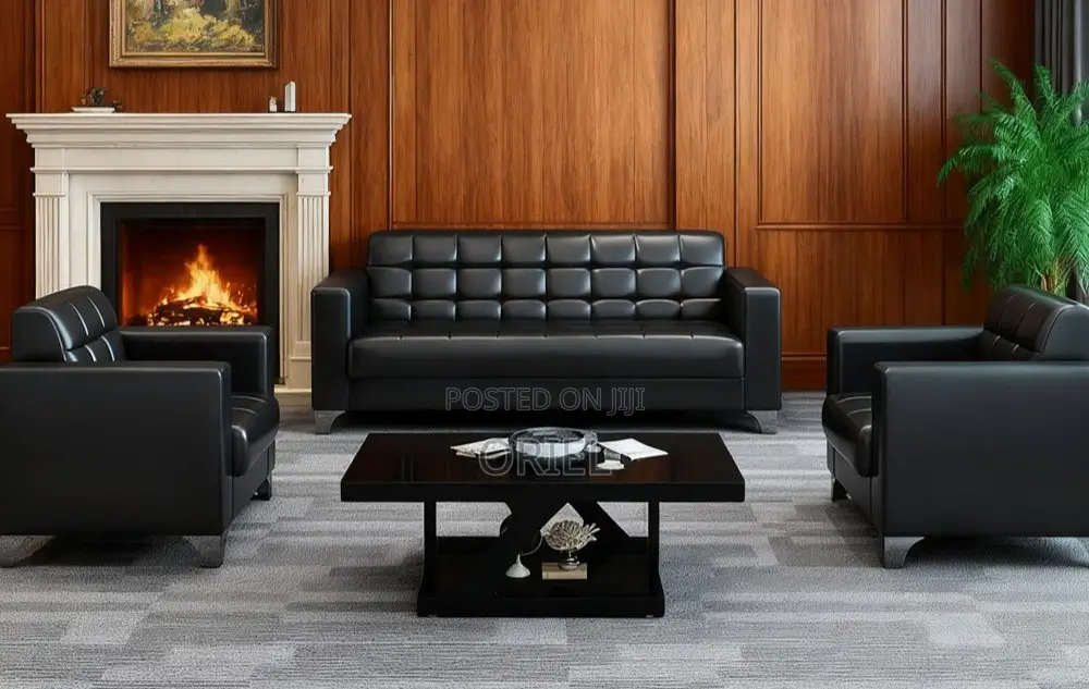 Office Sofa-Set : Office Executive 5-Seater Reception Sofa