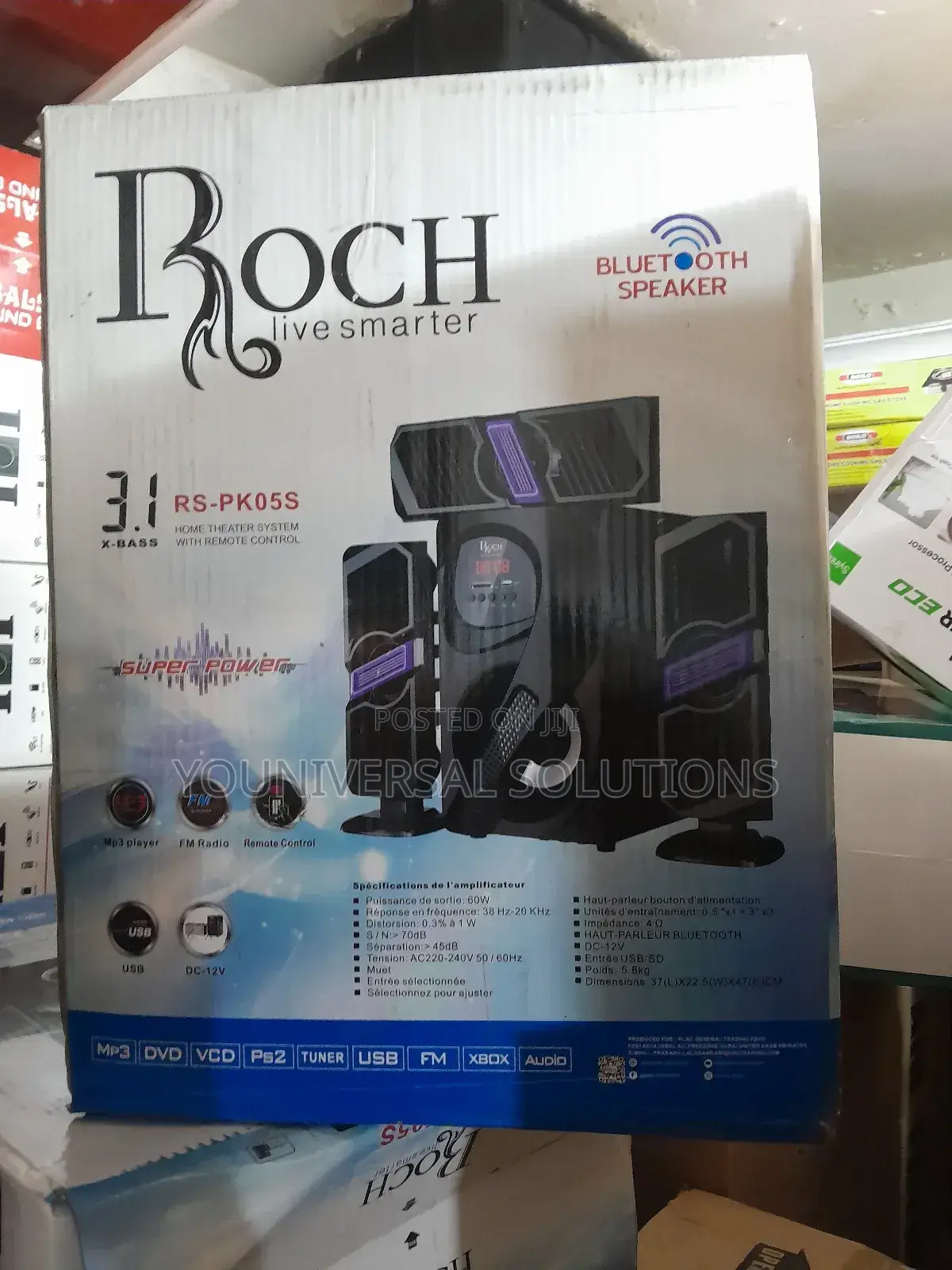 3.1ch Roch Woofer Speaker System