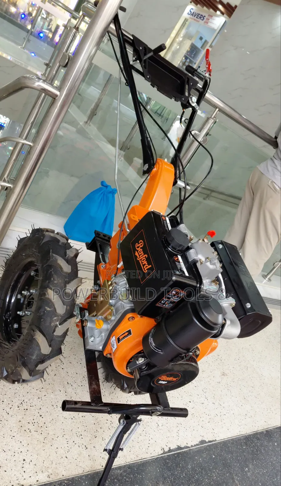 15hp Heavy-Duty Benford Uk Walking Tractor With Attachments