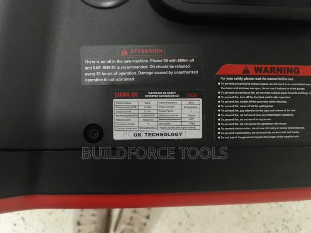 7500i Inverter Gasoline Generator - thumbnail 2