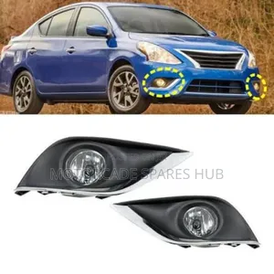 Nissan Latio 2015/2016 Fog Lights With Covers Set