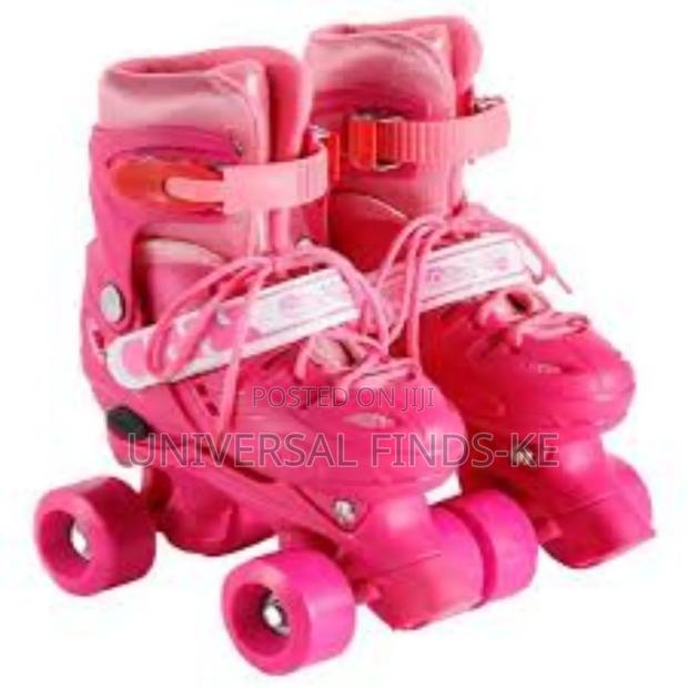 Pinks Kids Quad Skates for Beginners