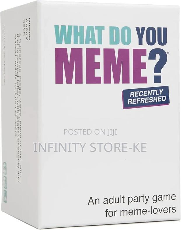 What Do You Meme*
Hilarious Party Game All About Memes