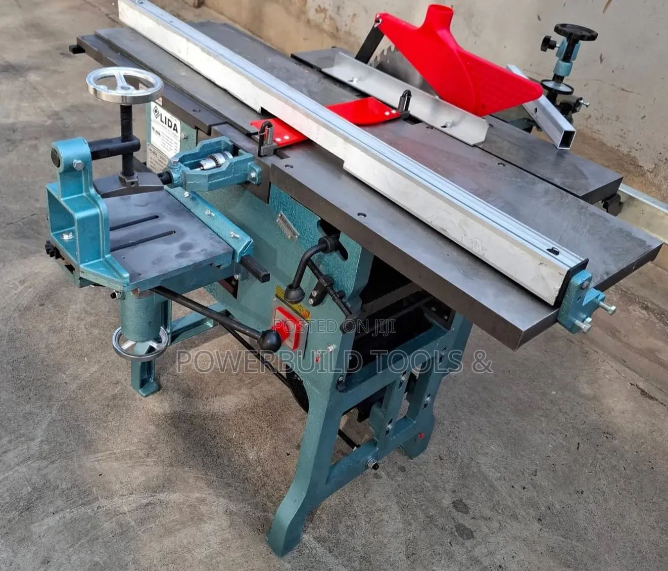 8 in 1 Lida 12" Multipurpose Woodworking Machine 2.5kw