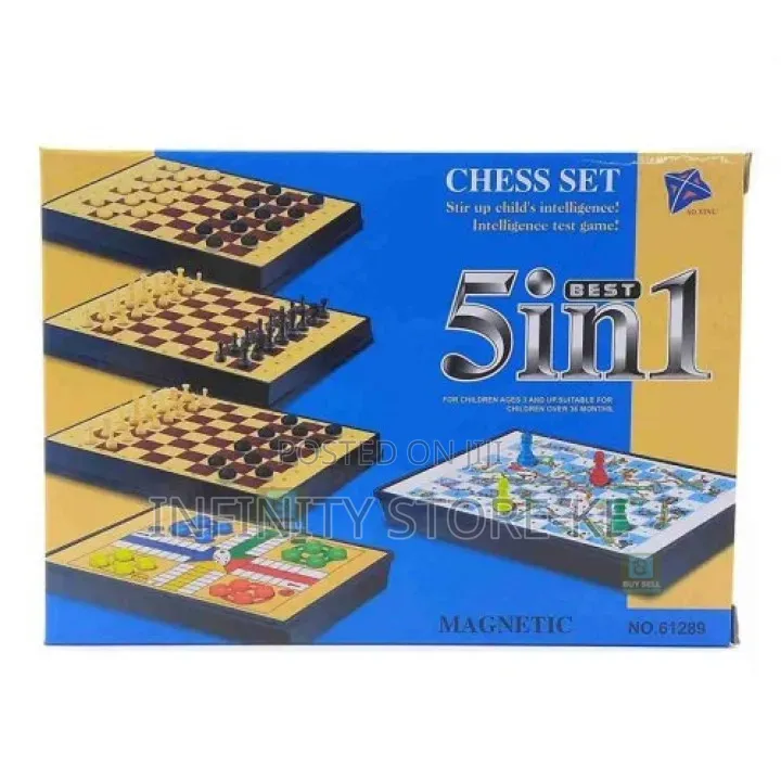 5 In1* 5 Classic Games in One Set