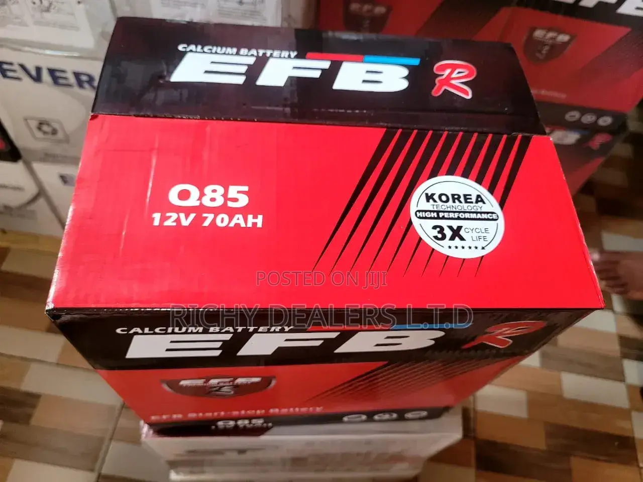 Efb Q85mf (12v/70ah) I-Stop (Start Stop) Car Battery