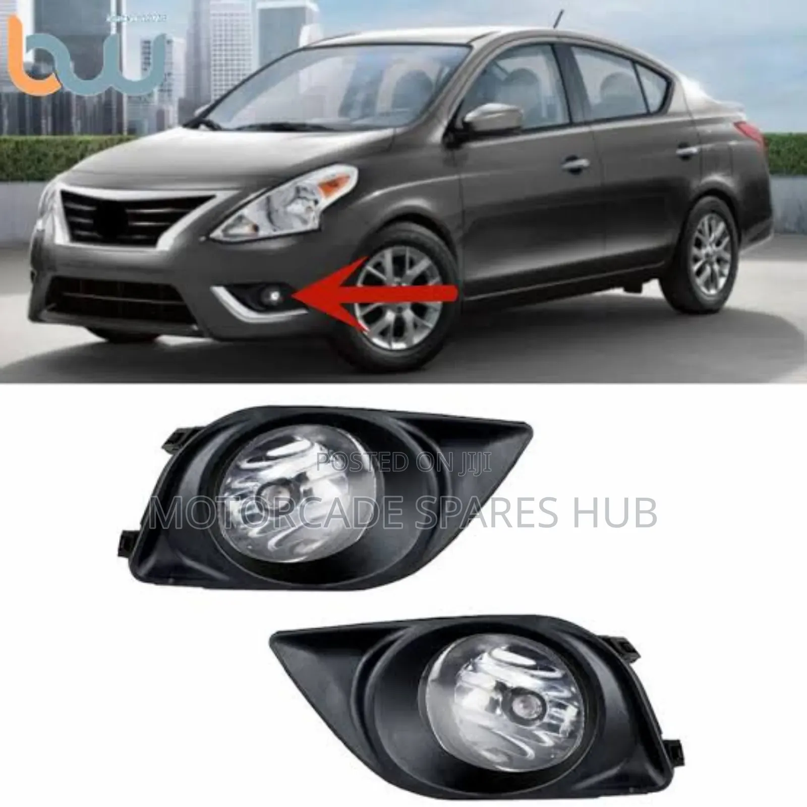 Nissan Latio Fog Lights