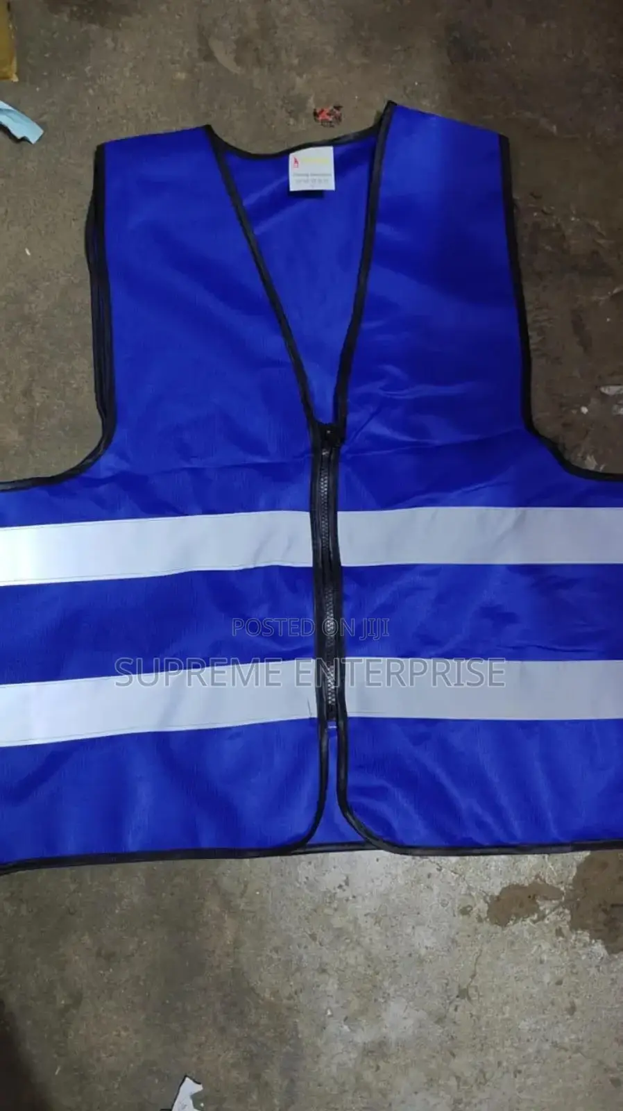 Reflector,, Reflective Vest With Zip