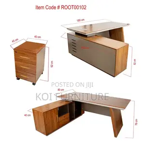Office Desk; 1.6m Executive Modern Advanced Presidential Desk