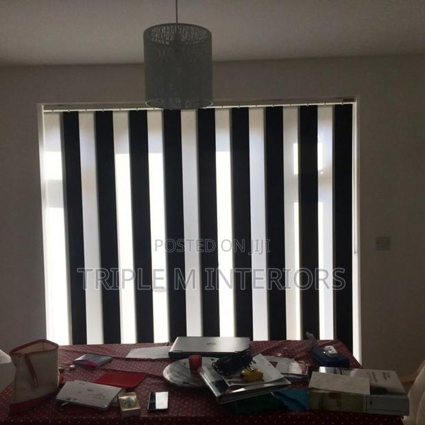 Vertical Office Curtains Blinds for Light Management - main view