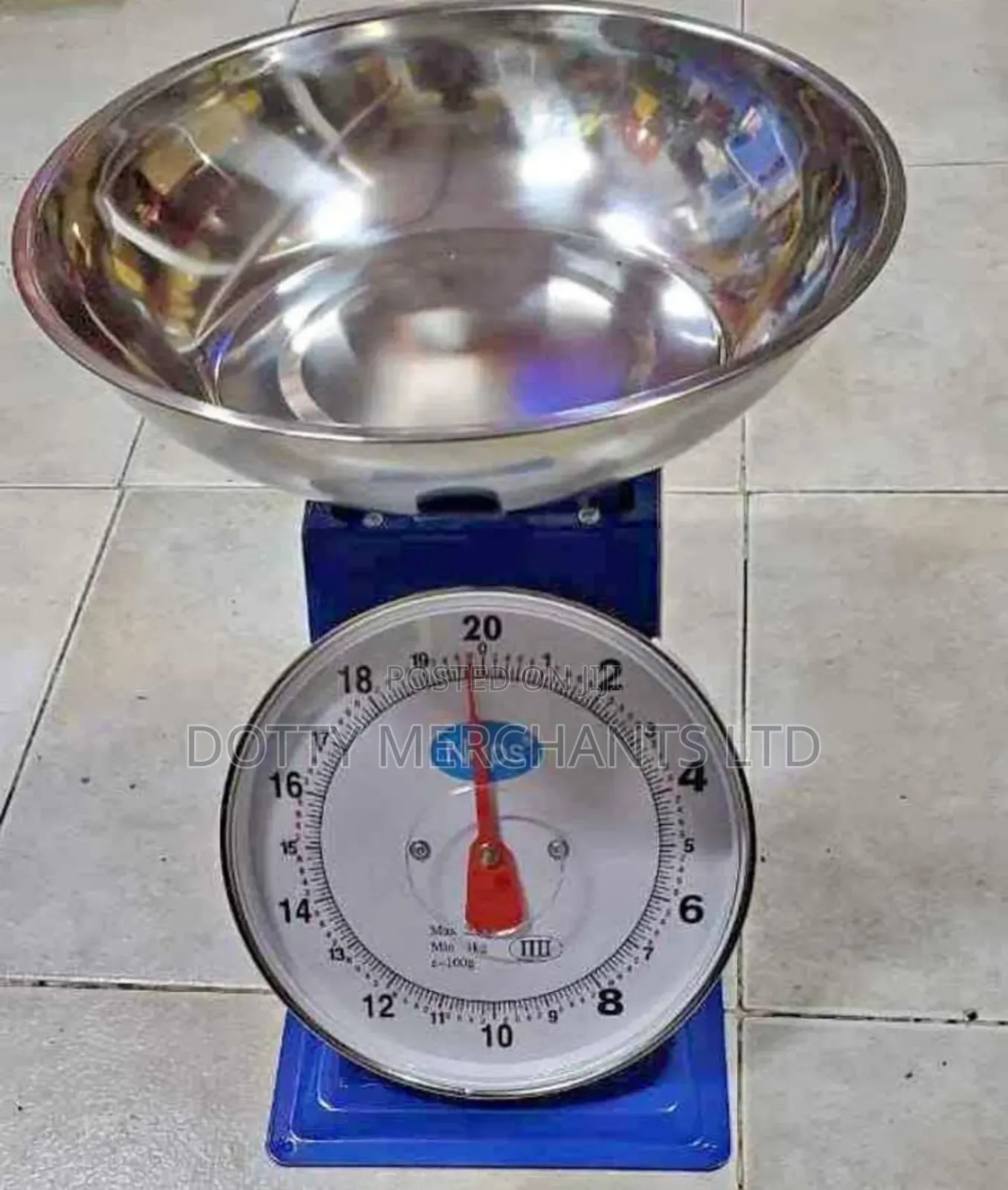 Kitchen Weighing Scale Analogue 20kgs