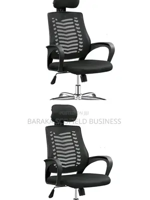 Adjustable Swivel Headrest Office Chair Kjpu