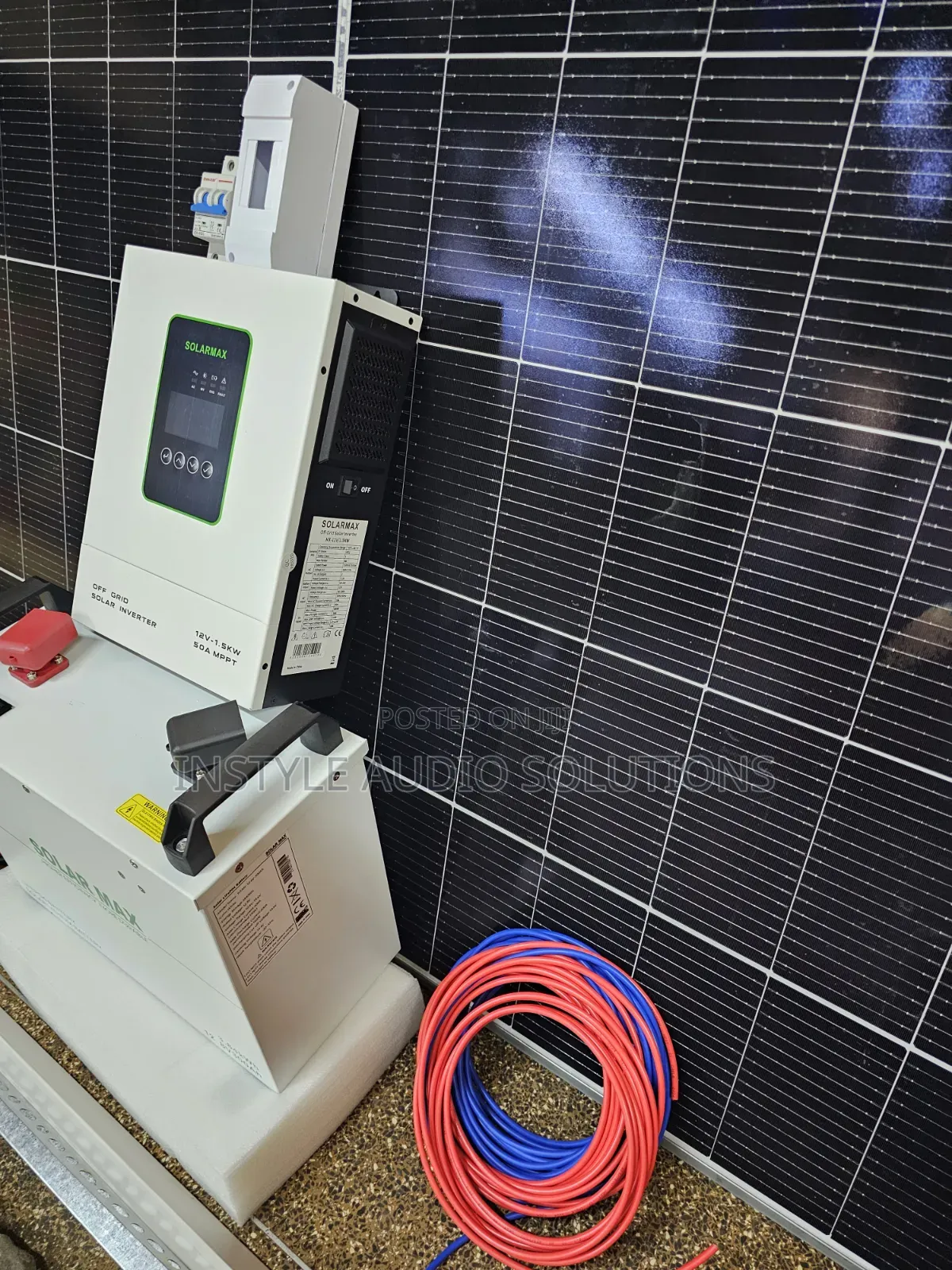 1.5kva -300ah Lithium Offgrid Kit Tv,Fridge Lights Free Installation