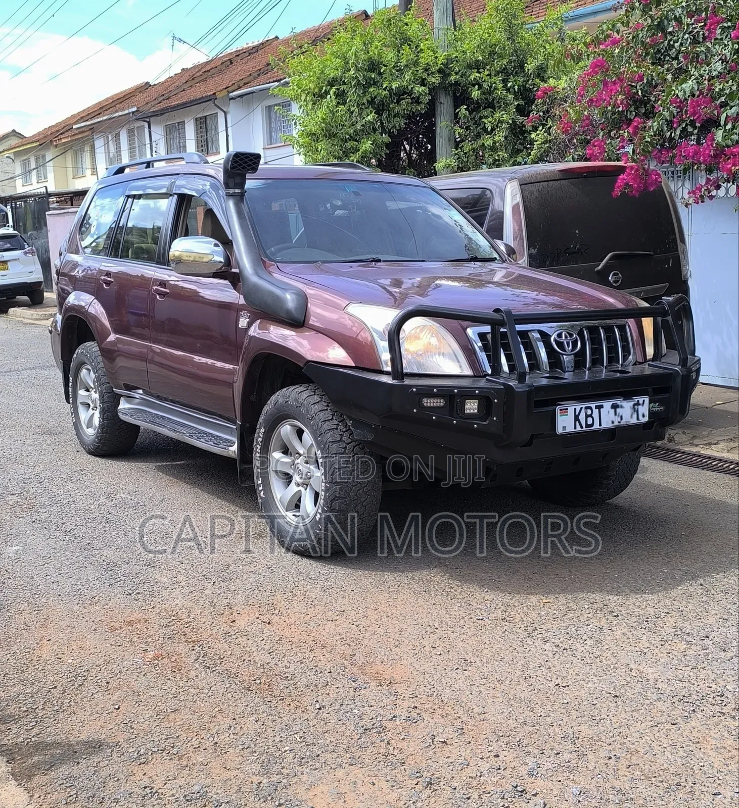 Toyota Land Cruiser Prado 3.0 D-4D 5dr 2005 Burgundy