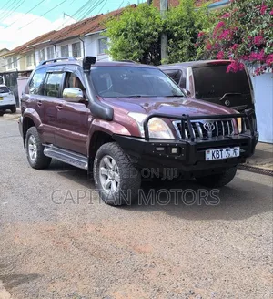 Toyota Land Cruiser Prado 3.0 D-4D 5dr 2005 Burgundy