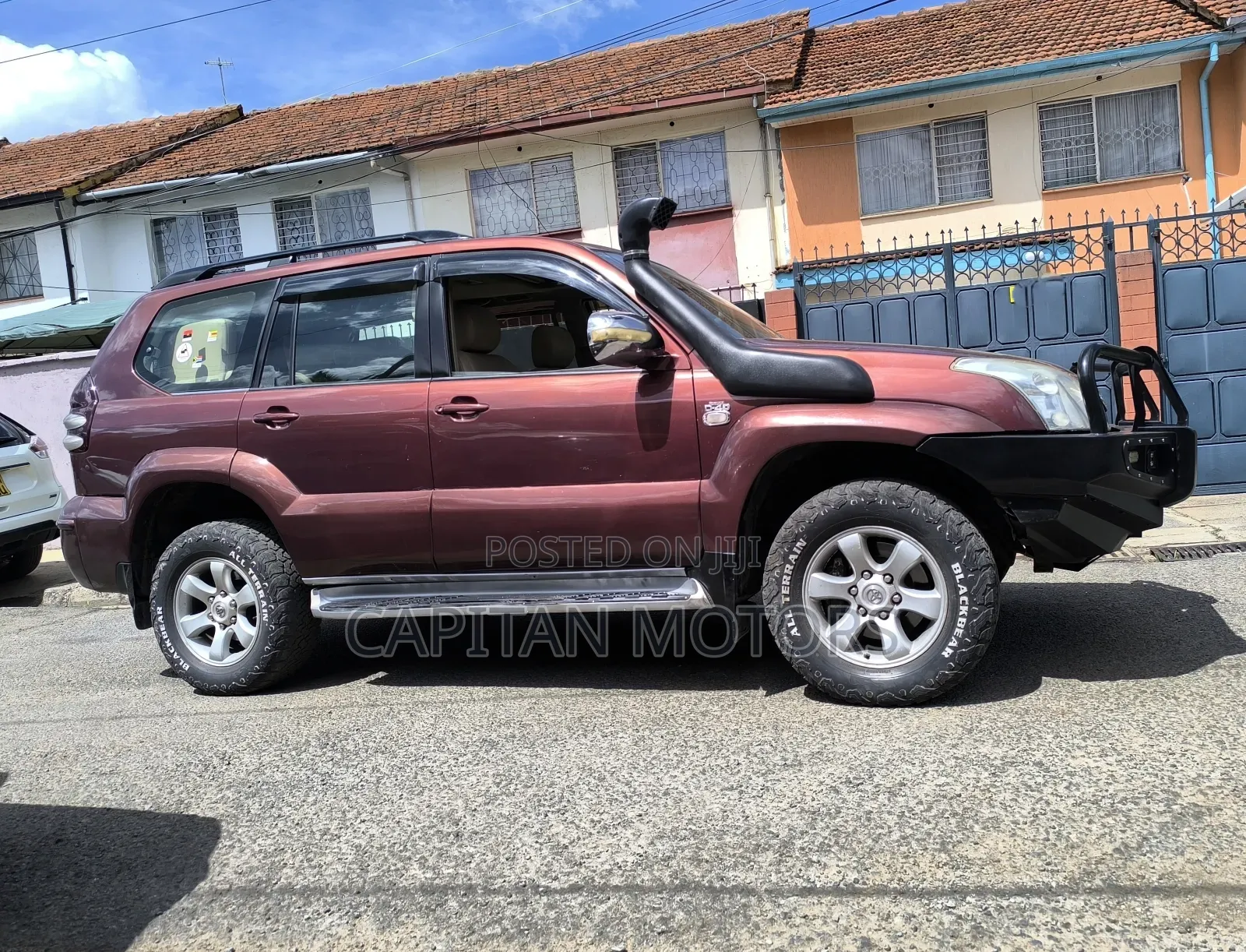 Toyota Land Cruiser Prado 3.0 D-4D 5dr 2005 Burgundy