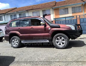 Toyota Land Cruiser Prado 3.0 D-4D 5dr 2005 Burgundy
