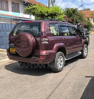 Toyota Land Cruiser Prado 3.0 D-4D 5dr 2005 Burgundy