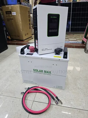 1.5kva Hybrid Inverter - 300ah Lithium Battery Home Office Full Backup