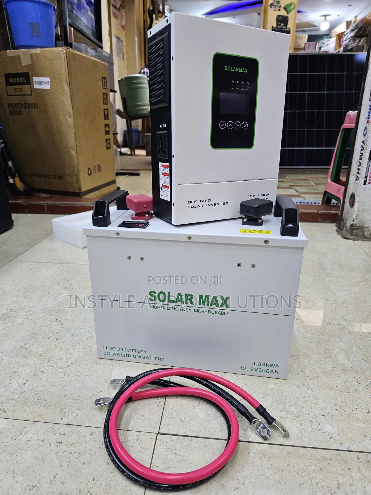 1.5kva Hybrid Inverter - 300ah Lithium Battery Home Office Full Backup
