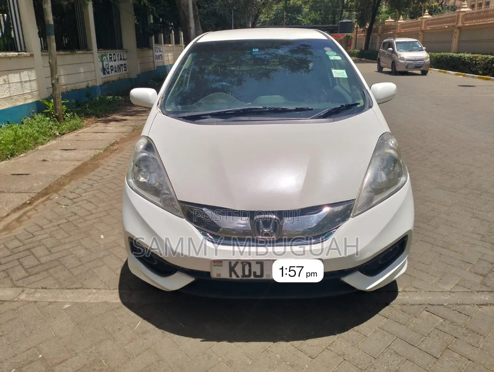 Honda Fit Shuttle 2015 Pearl