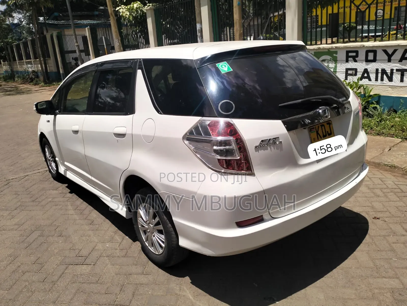 Honda Fit Shuttle 2015 Pearl