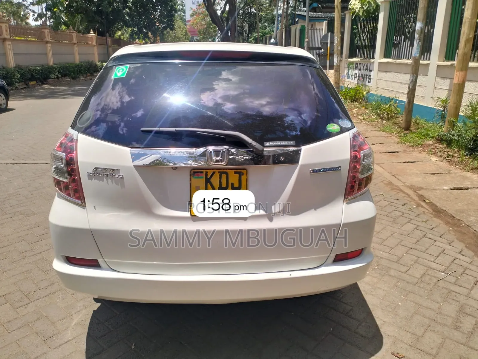 Honda Fit Shuttle 2015 Pearl