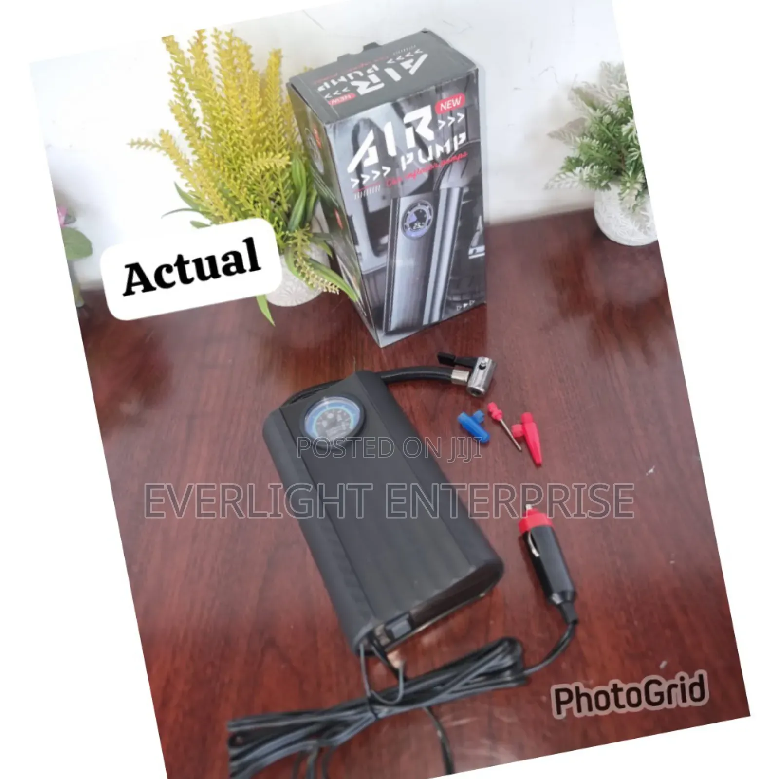 Car Cigar Powered Portable Air Inflating Pump