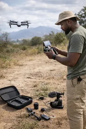 Foldable Drone With Altitude Hold Feature