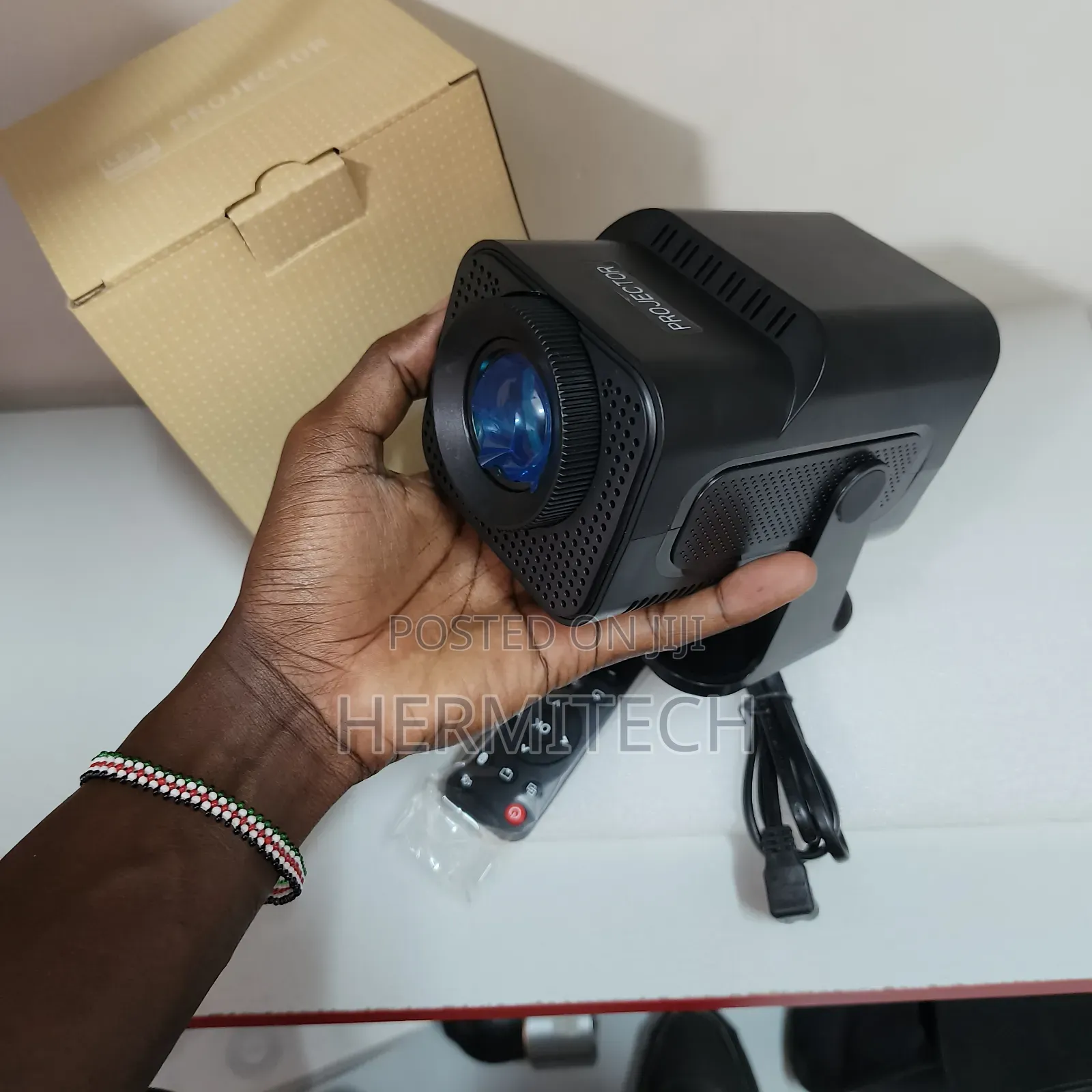 Hy320 Portable Mini Projector Resolution Wifi Support