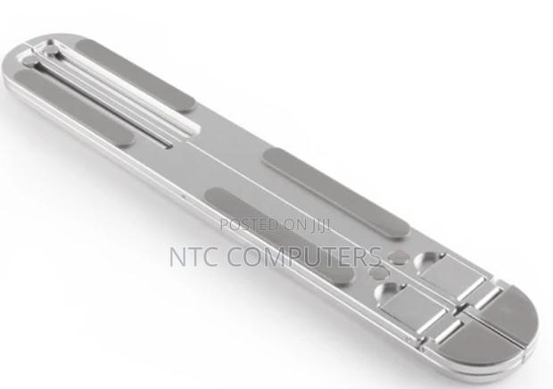 Flexible Aluminium Laptop Stand – Adjustable Ergonomic Design - thumbnail 3