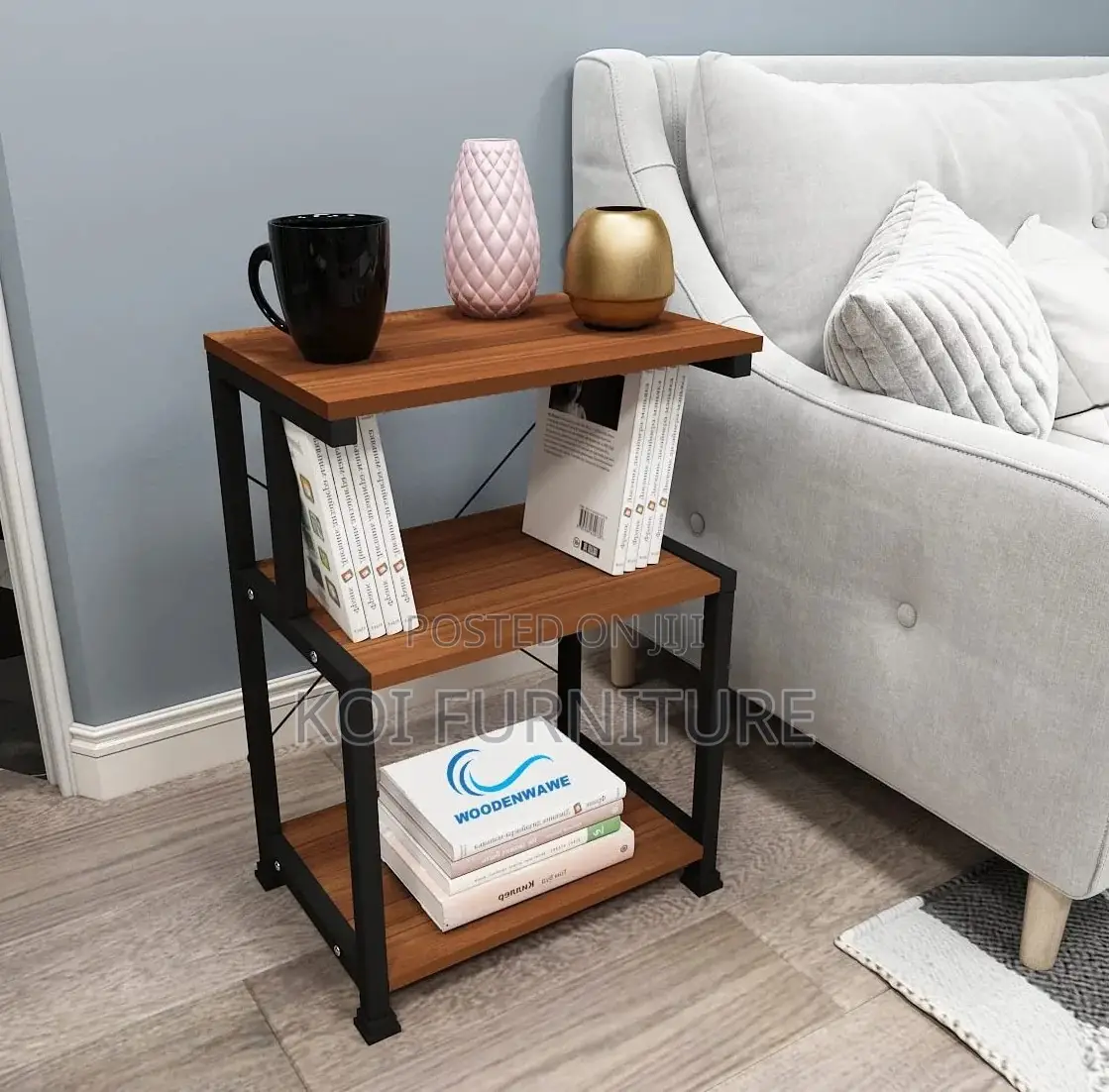 Office Desk; Three Shelves Printer Stand Desk