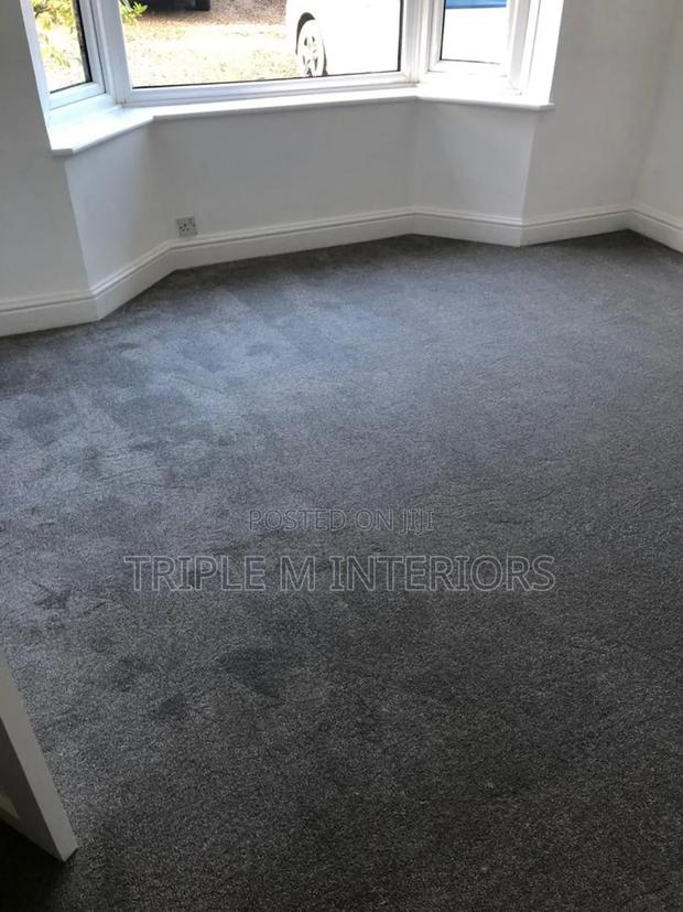 Thick Padded Wall-to-Wall Carpet | Excellent for Sounds Insulation - main view