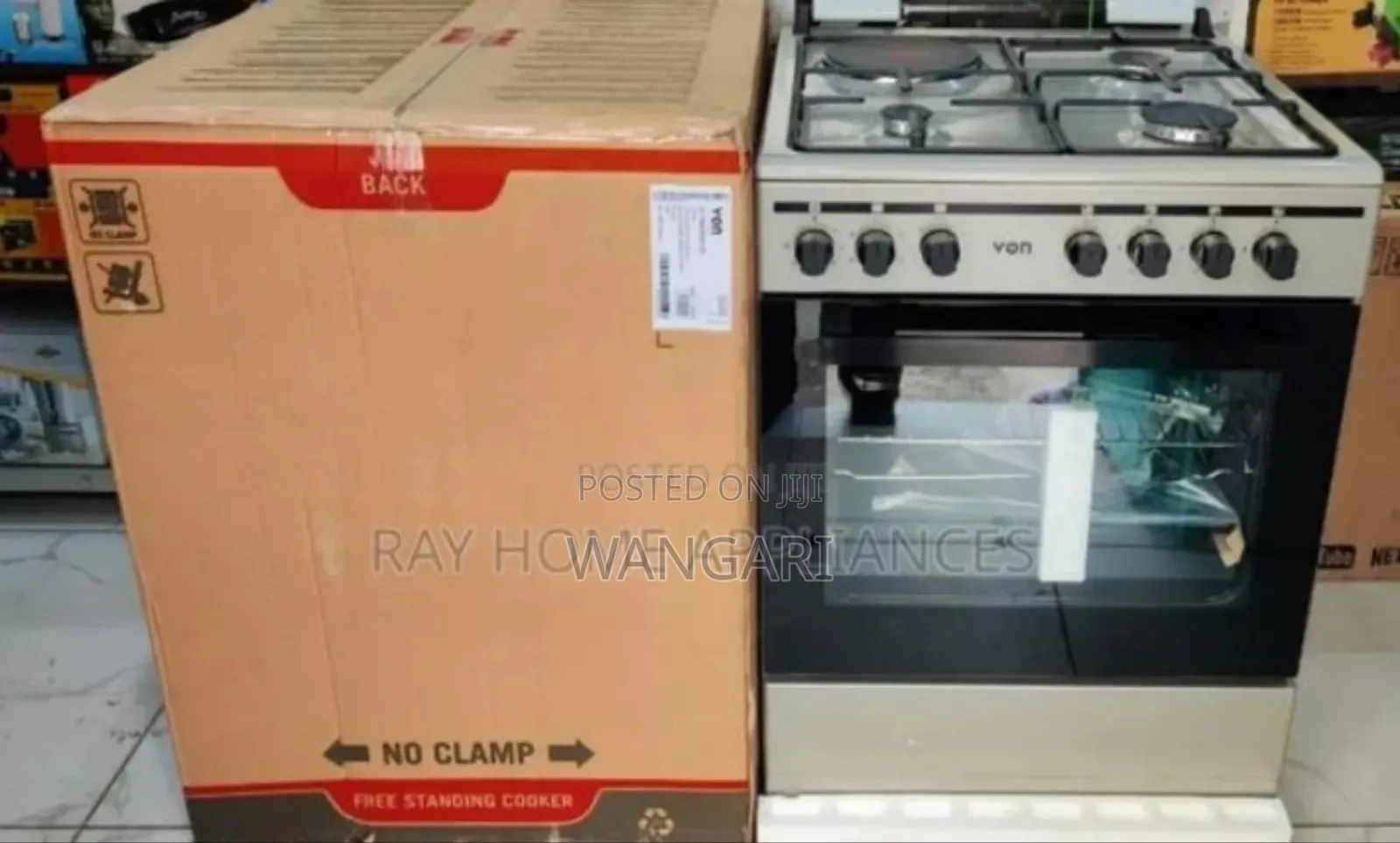 With Electric Oven Von 60*60 Turbo Fan