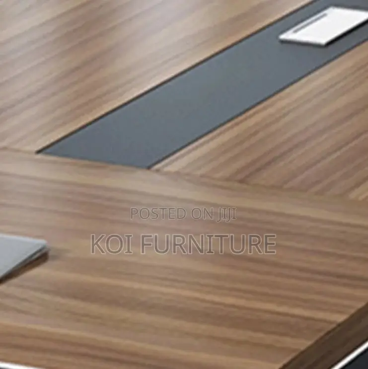 Boardroom Table; 3.0m Modern Grey Meeting Conference Boardroom Table