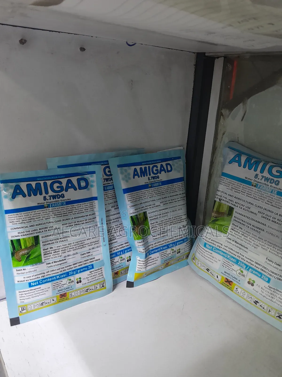 Amigad 5.7wdg Fall Army Insecticide 20g, 50g, 100g, 250g, 500g 1kg
