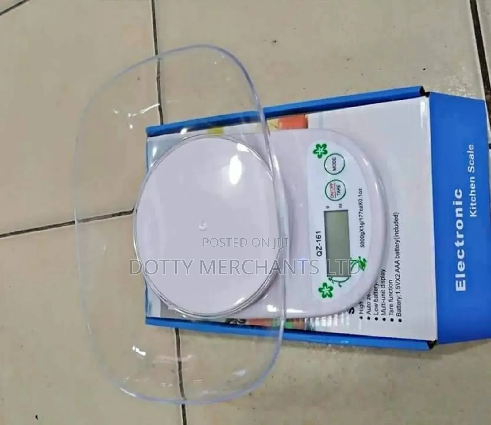 Kitchen Weighing Scale With Bowl 5kgs