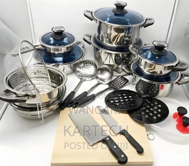 Silver New 30pcs Marwa Cookwares